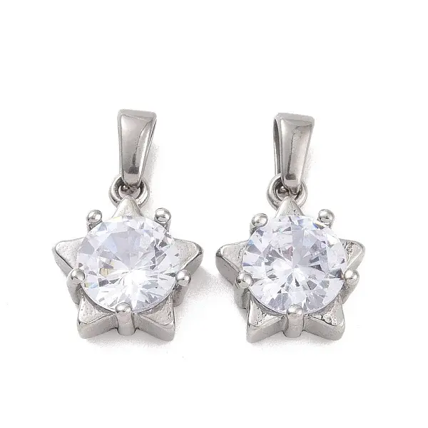 Cubic Zirconia Charms