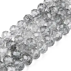 Transparent Glass Beads Strands