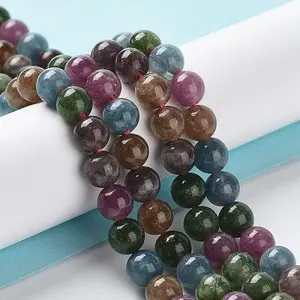 Dyed Natural Malaysia Jade Beads Strands