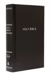 NKJV, Pew Bible, Large Print, Hardcover, Black, Red Letter, Comfort Print - Thomas Nelson