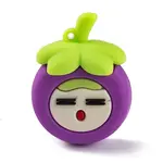 Fruit PVC Plastic Pendants