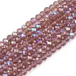 Electroplate Glass Beads Strands