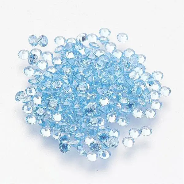 Aquamarine Cubic Zirconia Cabochons