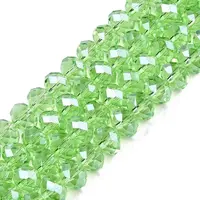 Electroplate Glass Beads Strands