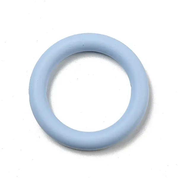 Ring Silicone Focal Beads