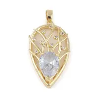 Brass Glass Pendants