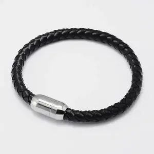 Braided Leather Cord Bracelets