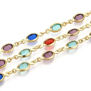 Brass Oval Link Chains