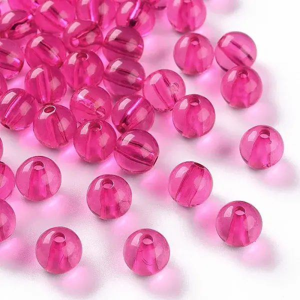 Transparent Acrylic Beads