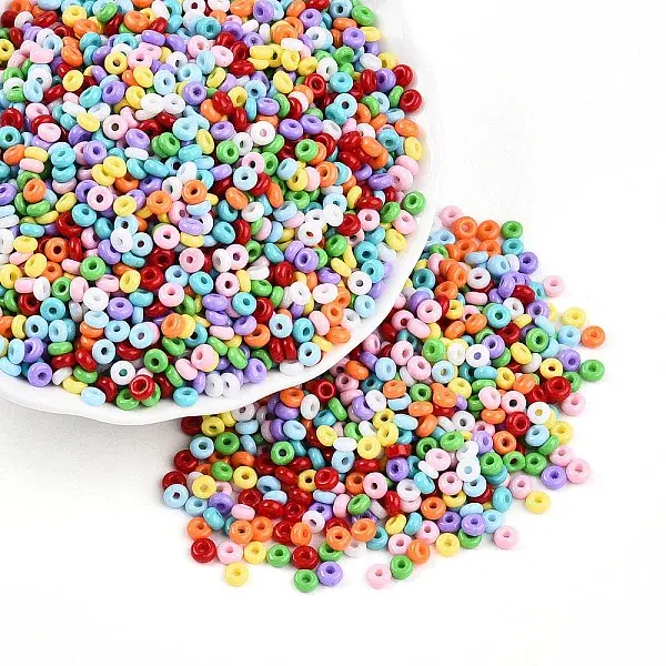 8/0 Opaque Colours Glass Seed Beads