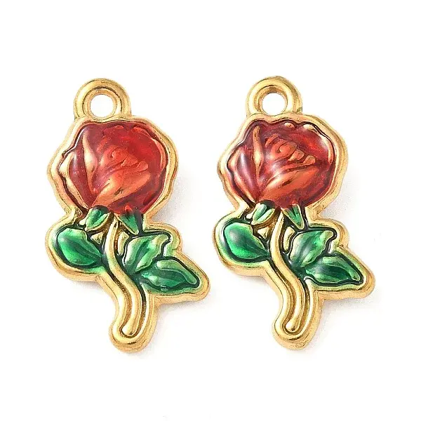 304 Stainless Steel Enamel Pendants