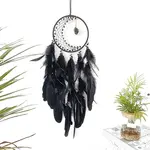 Woven Net/Web with Feather Hanging Ornaments