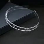 Transparent Plastic Hair Band Findings
