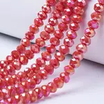 Electroplate Glass Beads Strands