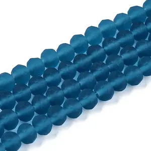 Transparent Glass Beads Strands