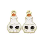 Halloween Alloy Enamel Pendants