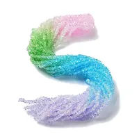 Transparent Glass Bead Strands