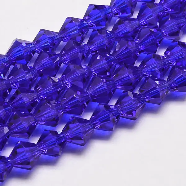 Transparent Glass Beads Strands
