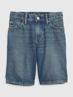 GAP Dětské džínové kraťasy '90s Washwell - Kluci