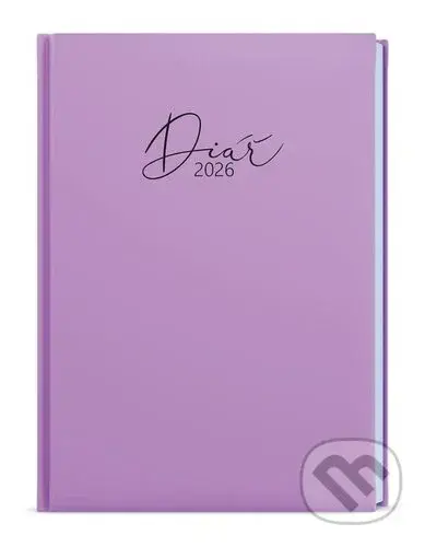 Týdenní diář 2026 Oskar Lamino Pastel A5 fialová