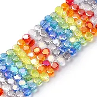Electroplate & Gradient Color Glass Beads Strands