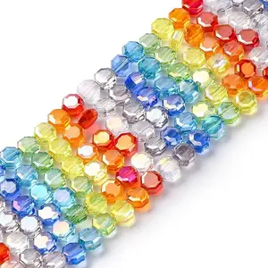 Electroplate & Gradient Color Glass Beads Strands