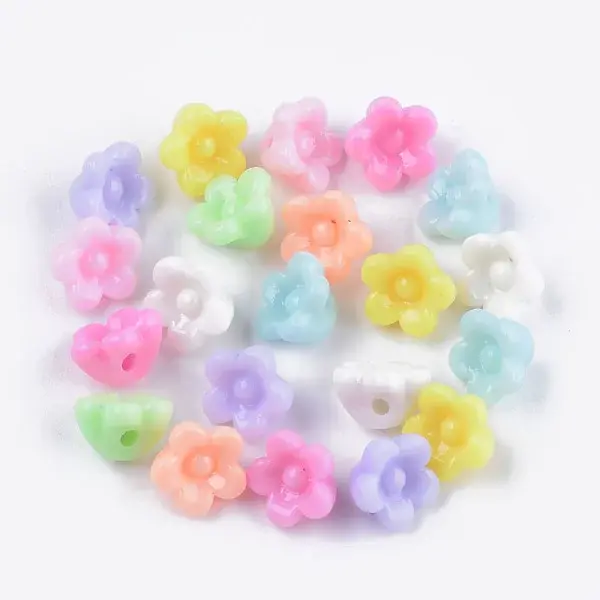Opaque Acrylic Beads