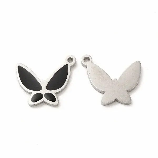 304 Stainless Steel Enamel Pendants