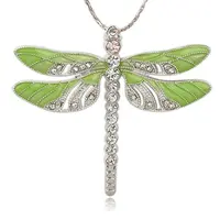 Alloy Enamel Dragonfly Big Pendants