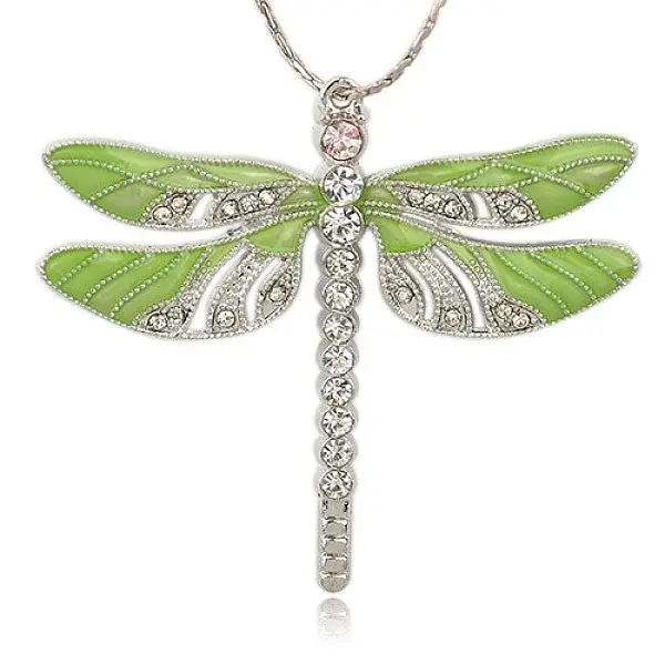 Alloy Enamel Dragonfly Big Pendants