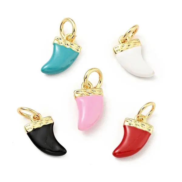 Brass Enamel Charms
