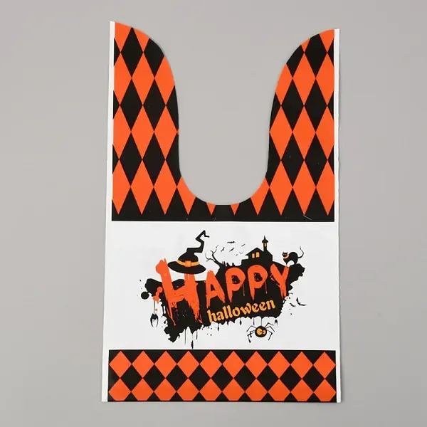 Halloween Theme Plastic Bags