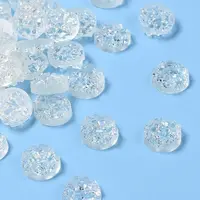 Transparent Druzy Resin Cabochons