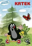 Krtek a motýl - Omalovánky / Obkreslovánky A5 - Zdeněk Miler - kniha z kategorie Omalovánky