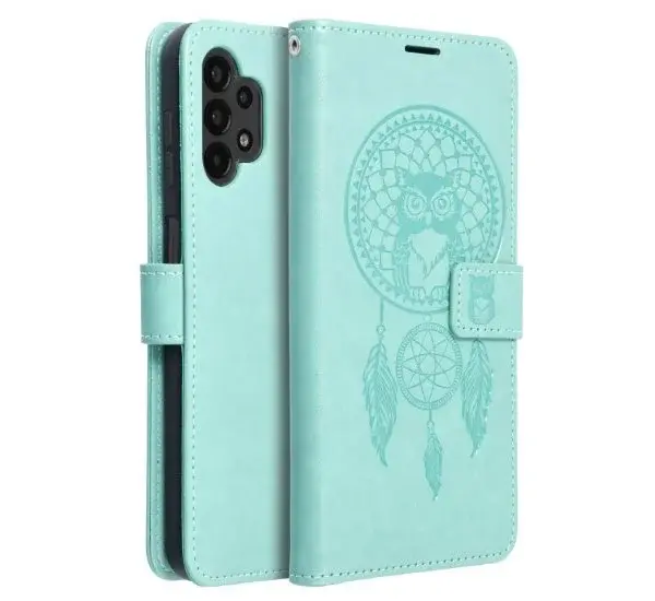 Flipové pouzdro MEZZO Book case pro Samsung Galaxy S25 FE, dreamcatcher green