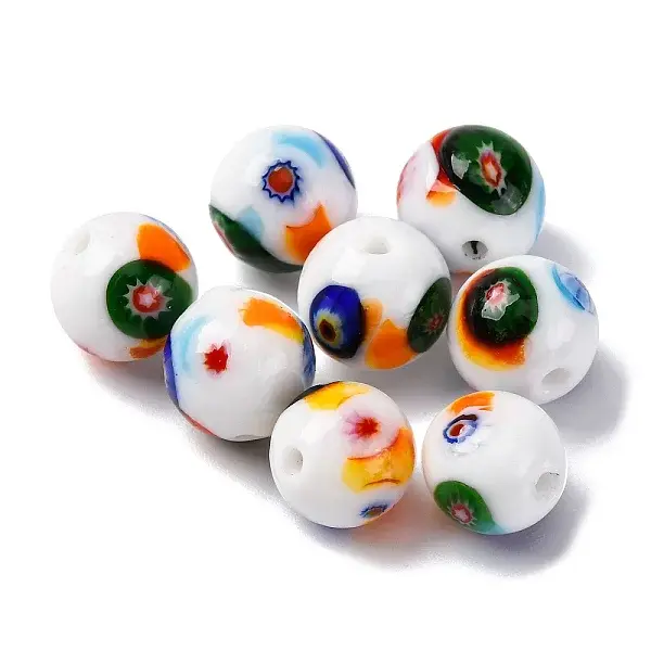 Handmade Millefiori Lampwork Beads