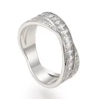 304 Stainless Steel Criss Cross Rings