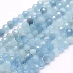 Natural Aquamarine Beads Strands