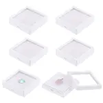 Square Plastic Loose Diamond Storage Boxes