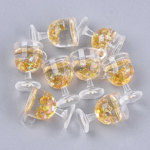 Resin Cup Pendants