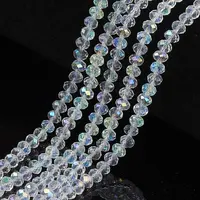 Electroplate Glass Beads Strands