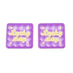 Transparent Printed Acrylic Cabochons