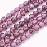 Natural Garnet Beads Strands