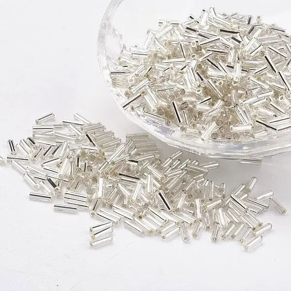 Glass Bugle Beads