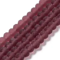 Transparent Glass Beads Strands