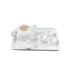 Mini Plastic Tea Set Model