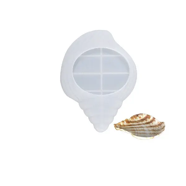 DIY Conch Shape Jewelry Plate Silicone Molds
