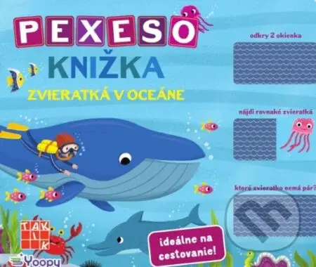 Pexeso knižka - Zvieratká v oceáne - kniha z kategorie Pro děti
