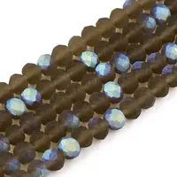 Transparent Glass Beads Strands