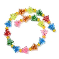 Transparent Glass Enamel Beads